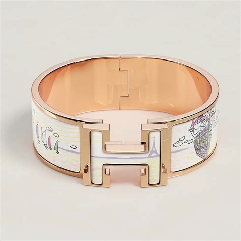 white hermes bracelet replica|hermes clic clac h bracelet.